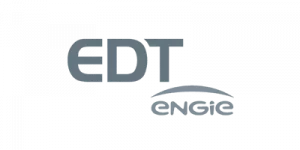 Logo of EDT ENGIE - grey