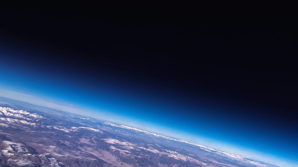 Planet Earth seen from space