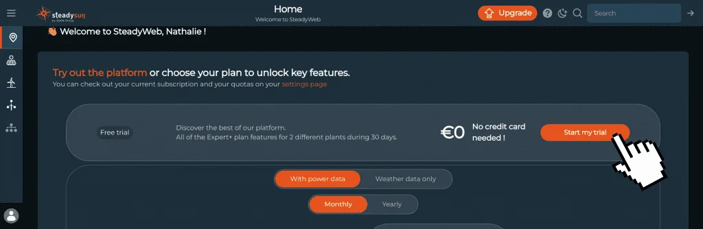 Start your SteadyWeb free trial here