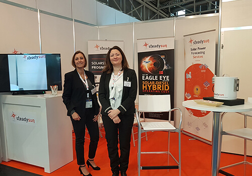 SteadySun team at Intersolar 2019 booth